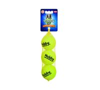 Nobby Balle de tennis M 6,5 cm, filet 3 pièces