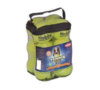 Nobby Balle de tennis M 6,5 cm, sac en filet de 12 pièces