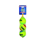 Nobby Balle de tennis triée M 6,5 cm ; 3 pièces filet