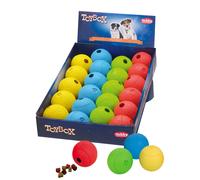 Nobby Balle en caoutchouc plein Display 22 pièces, Ø 6,5 cm