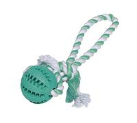 Nobby Balle en Caoutchouc Solide avec Corde Dental Line Balle : Ø 7 cm, Balle avec Corde : 30 cm