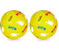 Nobby Balle en Vinyle pour Chat pour Chien (Lot de 2)