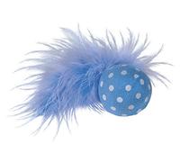 Nobby Balle hochet avec Plume 4 cm