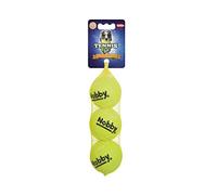 Nobby Balles de Tennis pour Chien Jaune 6,5 cm 3 Pièces