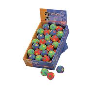 Nobby Balles en latex multicolores Display 48 pièces de 4,6 cm