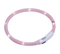 Nobby Bande LED Chiot Rose 45cm USB Batterie Anti-pluie pour Chiots Et Chiens