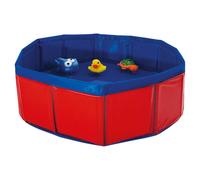 Nobby Piscine pour chats avec jouets rouge/bleu ; Ø 30 x 11 cm