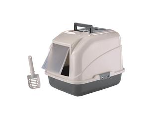 Nobby boîte à litière pour chat avec filtre 50 x 40 x 40 cm gris