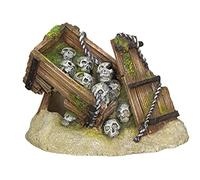 Nobby Boîte avec Crânes Décoration pour Aquarium 16,5 x 11,8 x 11 cm