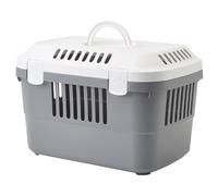 Nobby Boîte De Transport Discovery 1 Grise Pour Petits Chiens 48,5x33x31,5 Cm