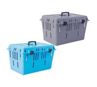 Nobby Boîte De Transport Pet Caddy II Pour Chats 55x37x33cm Bleu Sans Stress