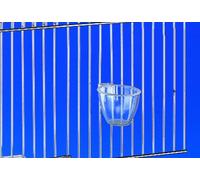 Nobby bol à nourriture rond pour grille 3cl moyen transparent