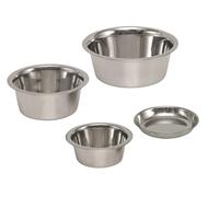 Nobby bol en acier inoxydable plat Ø 13,5 cm 0,30 ltr.