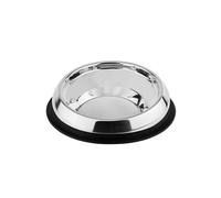 Nobby bol en acier inoxydable pour chien à museau plat, avec anneau en caoutchouc Ø 19 x 6,5 cm ; env. 270 ml