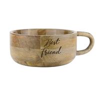 Nobby Gamelle en Bois antidérapante Ø 16 x 7,5 cm env. 800 ML