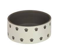 Nobby bol en céramique "PATA" Ø18,0 X 7,0 cm crème / gris