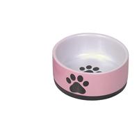 Nobby Bol en céramique "Paw" rose Ø 14 x 6,5 cm, 0,4 l