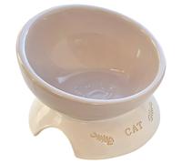 Nobby Bol En Céramique Pour Chat Crème, Compatible Lave-Vaisselle Et Stable