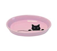Nobby Bol Ovale Wilson en céramique pour Chat, Rose, 17 x 11 x 2,5 cm, 120 ML