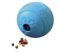 Nobby Boule à goûter en Caoutchouc - Bleu - 11 cm