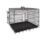 Nobby Cage de transport pliable L x l x h : 93 x 62 x 69 cm noir