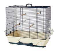 Nobby Cage Primo 50 Bleu Marine 65x38x56, 5cm Inclus Accessoire, Stable & Bleu