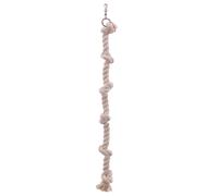 Nobby Cage Toy, corde à grimper coton L : 100 cm, Ø 25 mm, 6 noeuds blanc