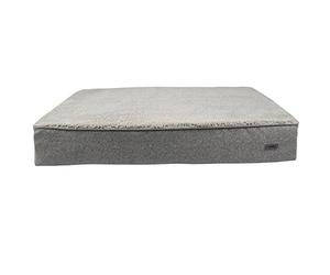 Nobby CALBU 61731 Tapis orthopédique rectangulaire Gris 120 x 80 x 16 cm