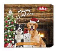 Nobby Calendrier De L'Avent pour Chiens Avec 24 Gourmandise À Temps de Noël