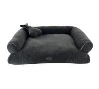 Nobby Canapé Confortable JELLA, avec Jouet Gris foncé L x l x H : 90 x 67 x 20 cm