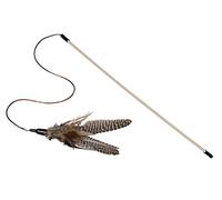 Nobby Canne à pêche avec Plume 46 cm, Bande 50 cm, Jouet 21 cm.