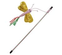 Nobby Canne à Pêche pour Chat Avec Stoff-Libelle & Catnip, 45 CM Barre, 75 Bande