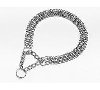 Nobby Chaîne Collier Trois rangées chromée