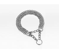 Nobby Chaîne Collier Trois rangées chromée