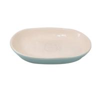 Nobby Chats Bol en céramique "Jada" menthe/crème; 16 x 12 x 2,5 cm, 0,10 l