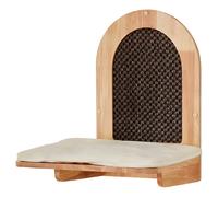 Nobby Chats Canapé Cin Crème Kautschukbaumholz Sisal 31x39x45cm Meubles de Chat