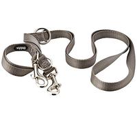 Nobby Laisse pour chien Classic – Gris 200 cm/15 mm