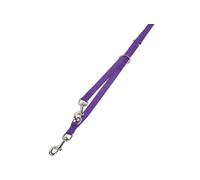 Laisse pour chien réglable Nobby Pet Classic Violet S / 200x15 mm