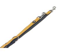 Nobby Classic Preno Laisse d'Entrainement pour Chien Orange/Gris 200 cm/25-35 mm