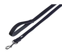 Nobby Classic Preno Laisse pour Chien Noir/Gris 120 cm/15-20 mm