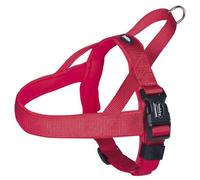 Nobby Classic Preno M-L Rouge Nylon Chien Harnais Avec Laisse Rouge
