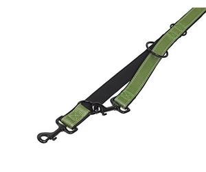 Nobby Classic Reflect Soft Laisse pour Chien d'Entraînement Vert Pastel/Noir 200 x 2 cm