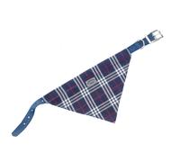 Nobby col avec foulard L: 42 cm, l: 20 mm bleu