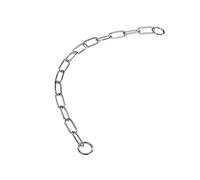 Nobby Collier avec Maillons Grands en Chrome pour Chien 75 cm Diamètre 4,0 mm