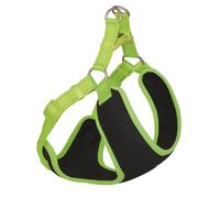 Nobby Collier "Black Mesh Reflect" néon jaune L: 41-46 cm + 42 cm, B: 10 mm