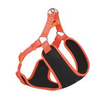 Nobby Collier "Black Mesh Reflect" orange L: 41-46 cm + 42 cm, B: 10 mm