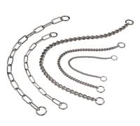 Nobby collier chrome, maillons petits L: 65 cm; Ø 3,5 mm