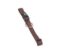 Nobby Collier Classique en Nylon pour Chien Brun 10 mm x 13/20 cm