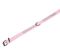 Nobby collier "Crystal" trois rangées 52 cm (38-46 cm), 22/24 mm rose / blanc