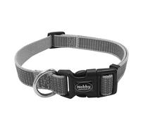Nobby Collier "FULL REFLECT" gris M-L: L: 35-55 cm, B: 20 mm